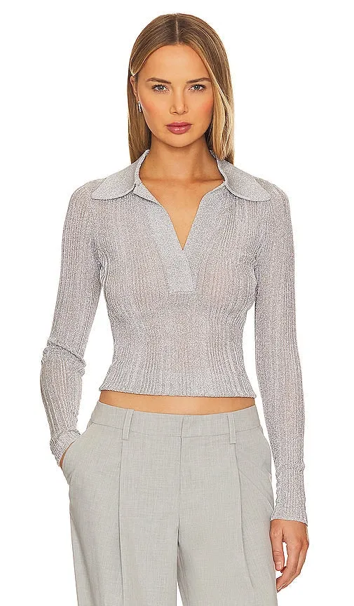 A.L.C. Elsa Top in Grey