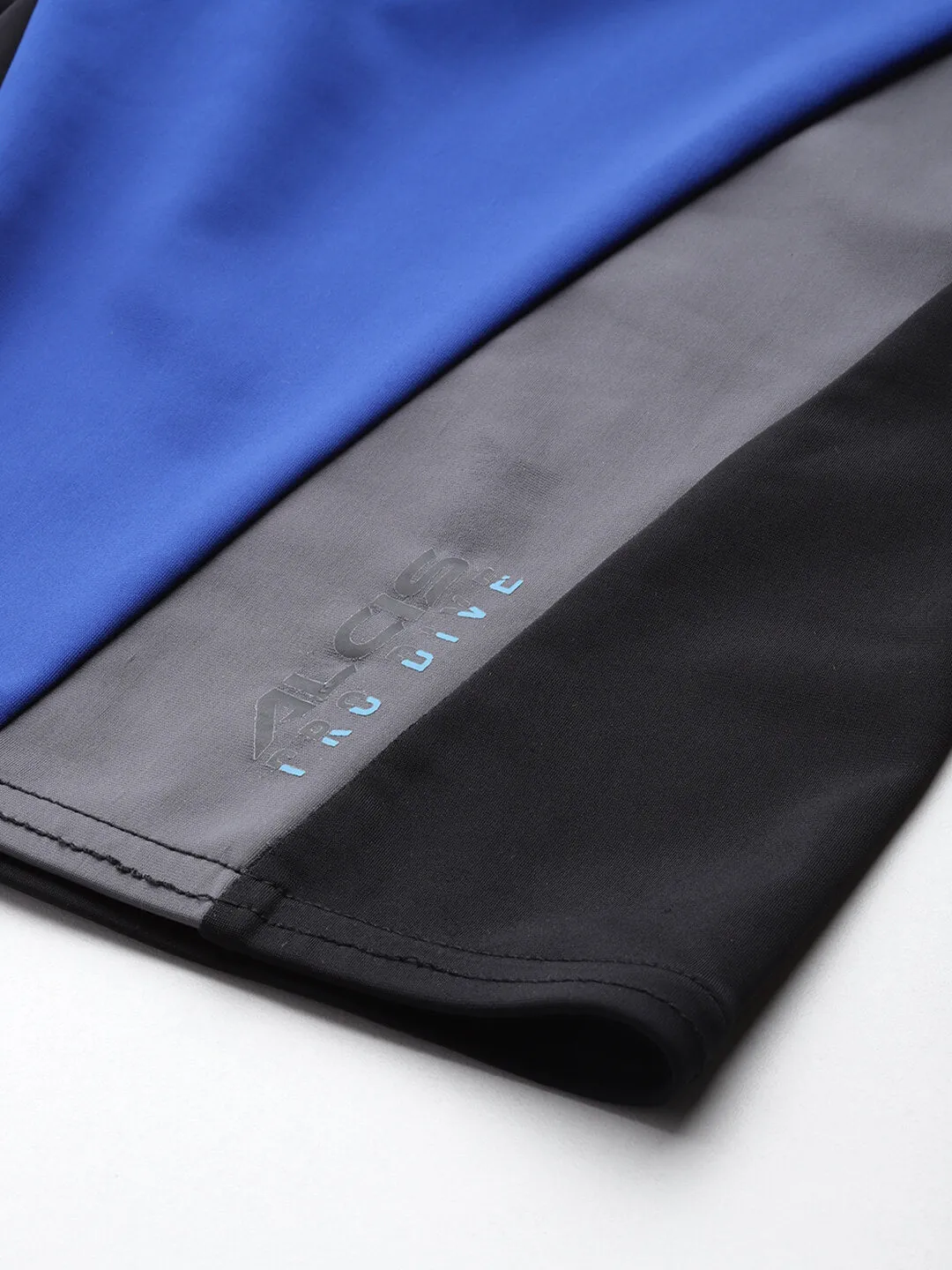 Alcis Men Colourblocked Swim Bottoms