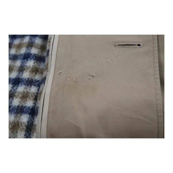 Aquascutum Trench Coat - 2XL Beige Cotton