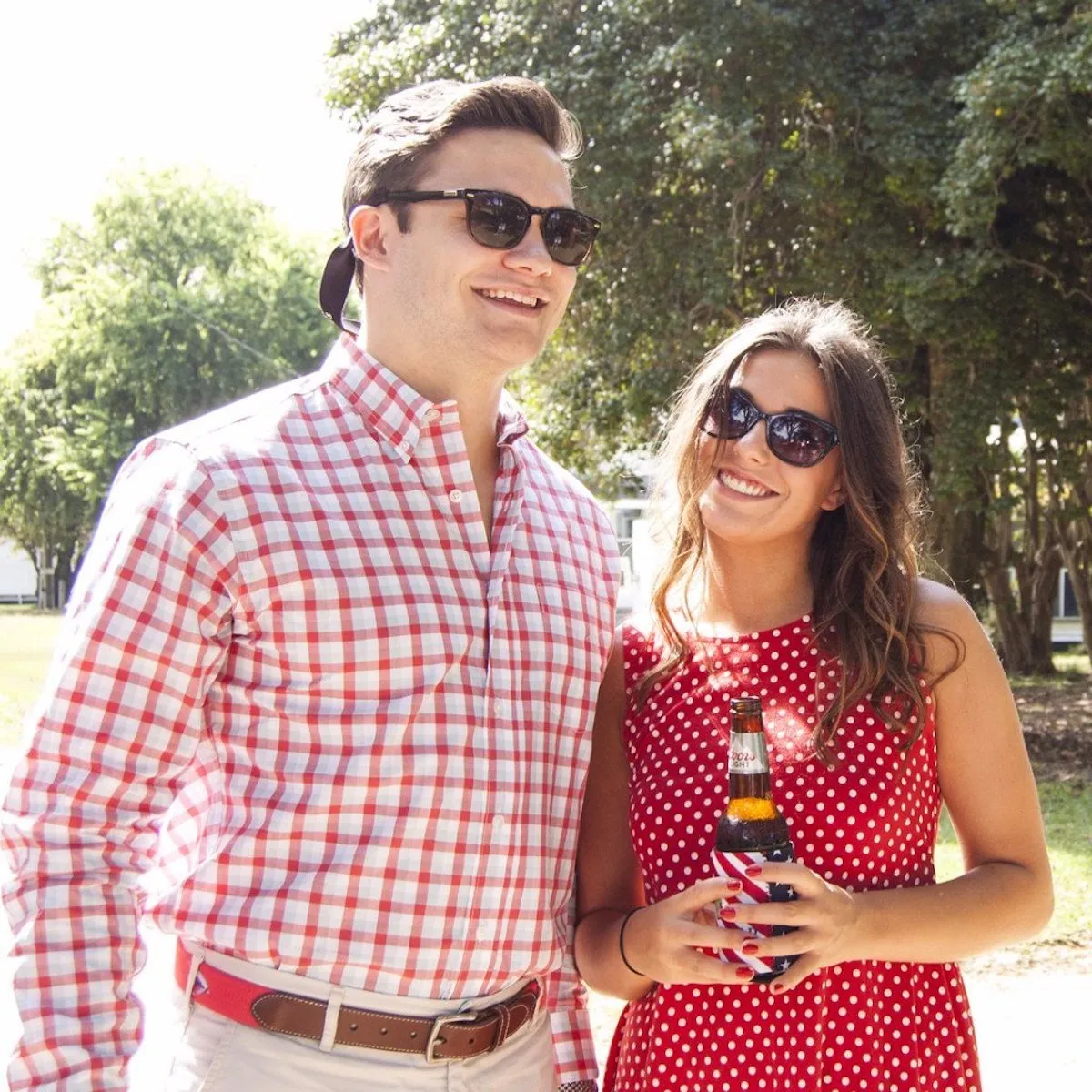 Arlington: Brookline Button Down Shirt - Green/Navy