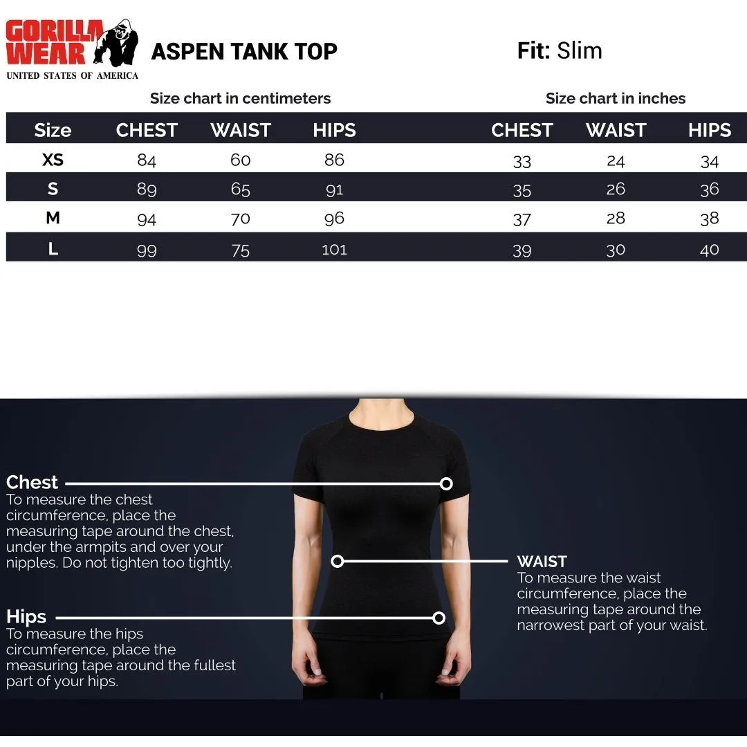Aspen Tank Tops - Dark Gray