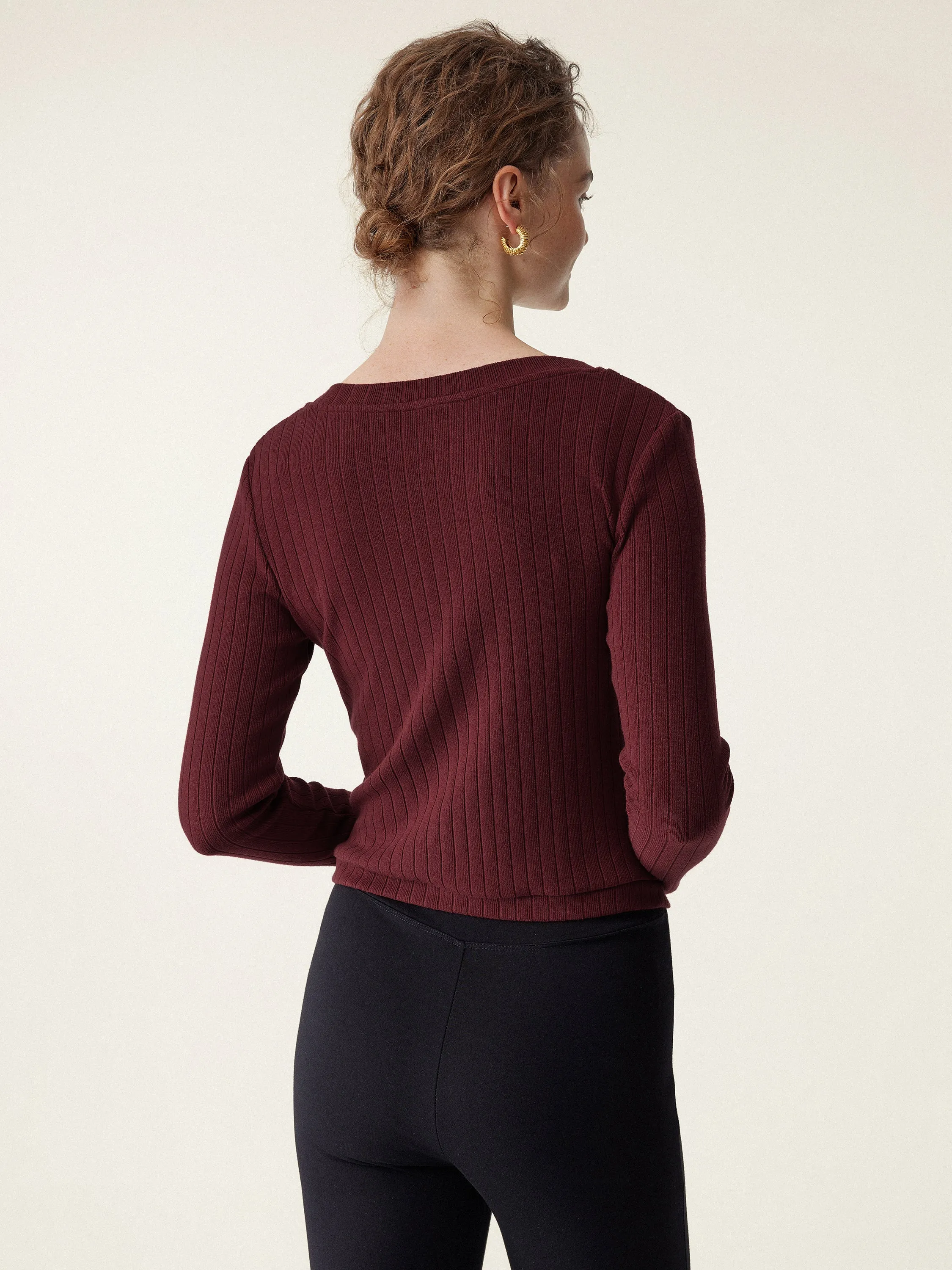 Button-Down Slim Cardigan