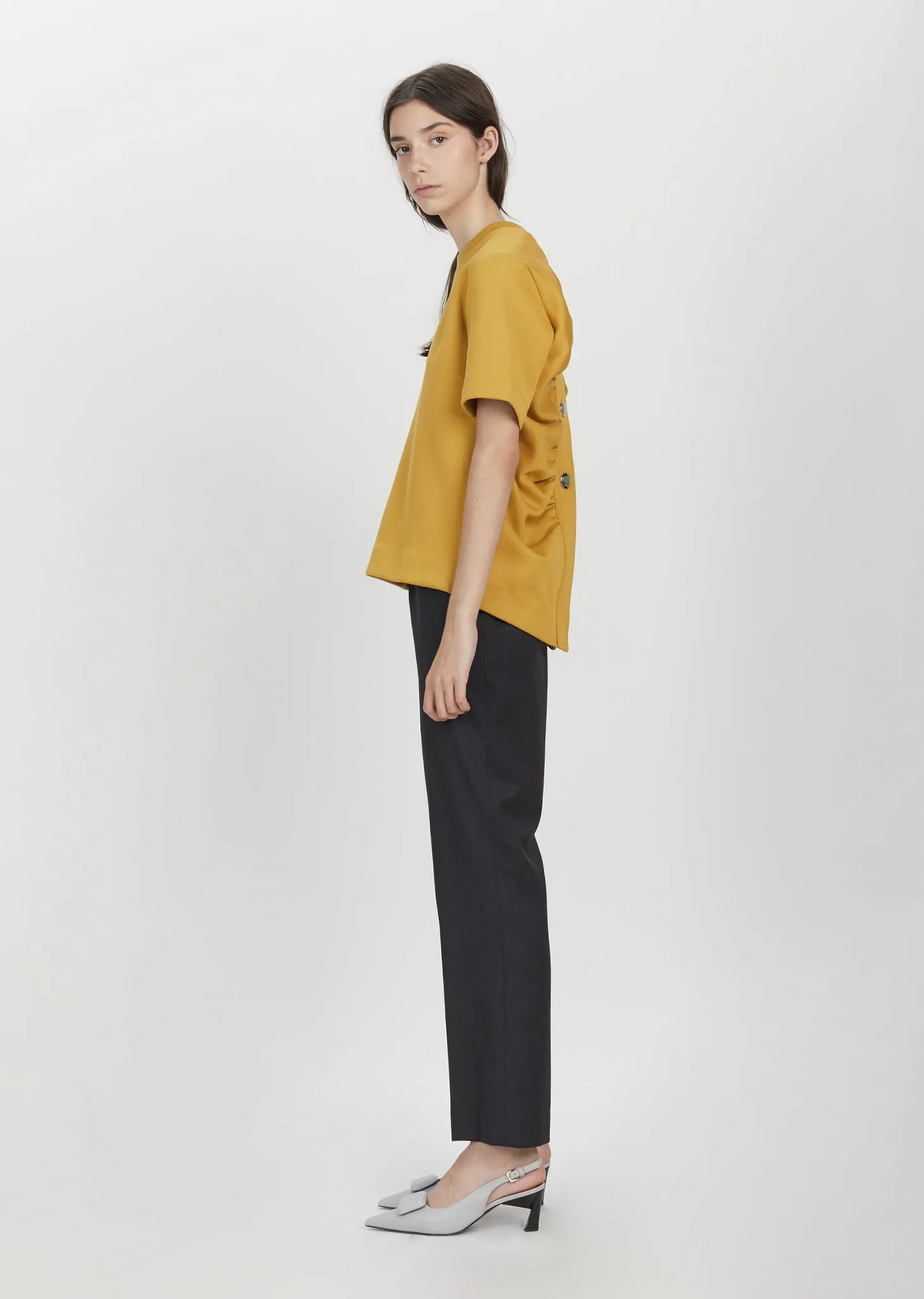 Button-Down Sweatshirt
