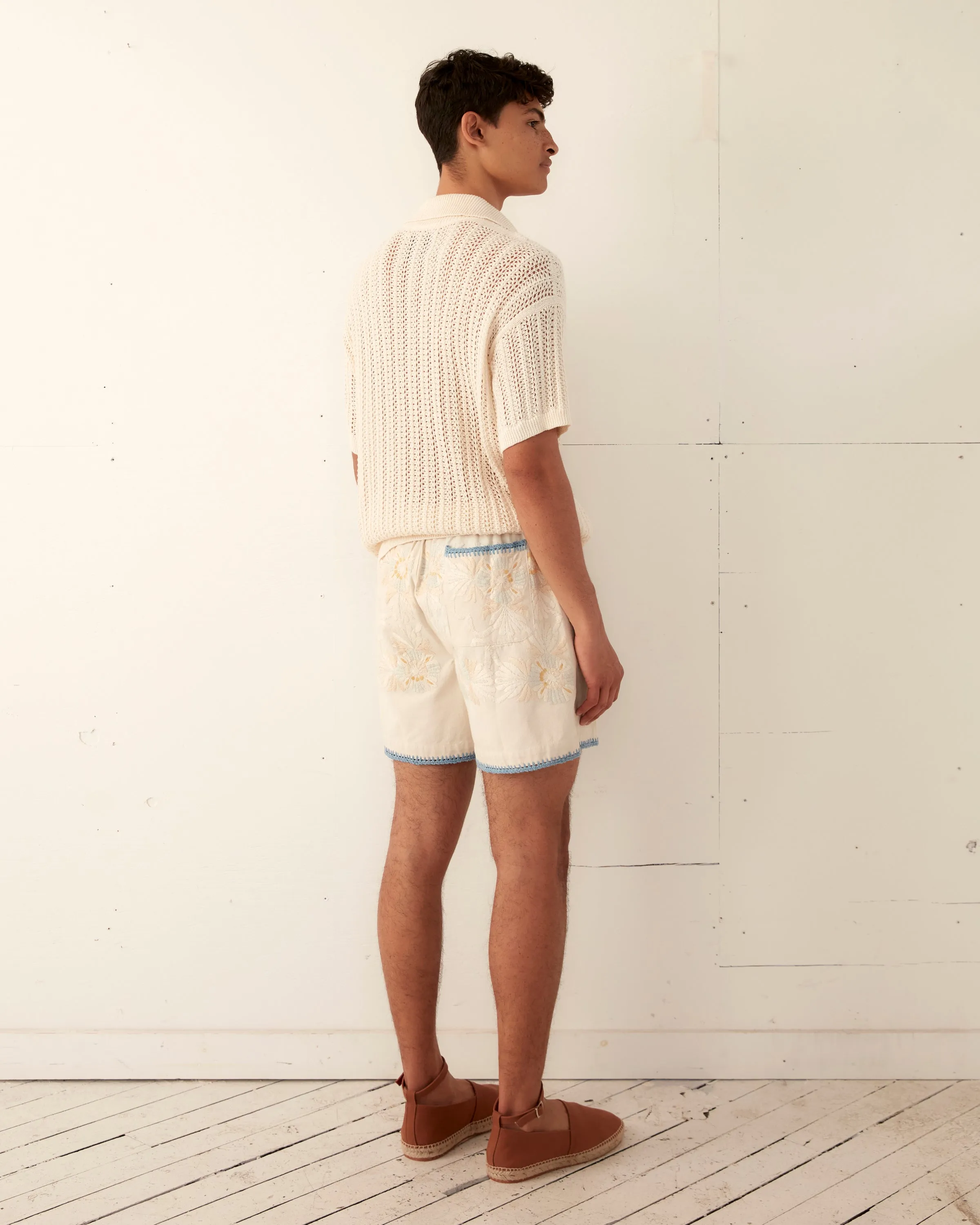 Crochet Ladderwork Shorts
