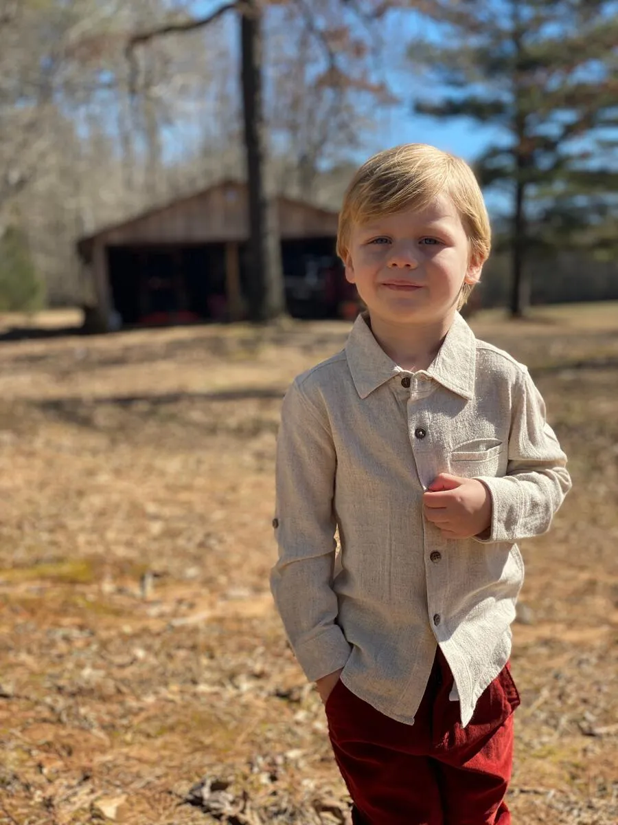 Finn Button Down Top