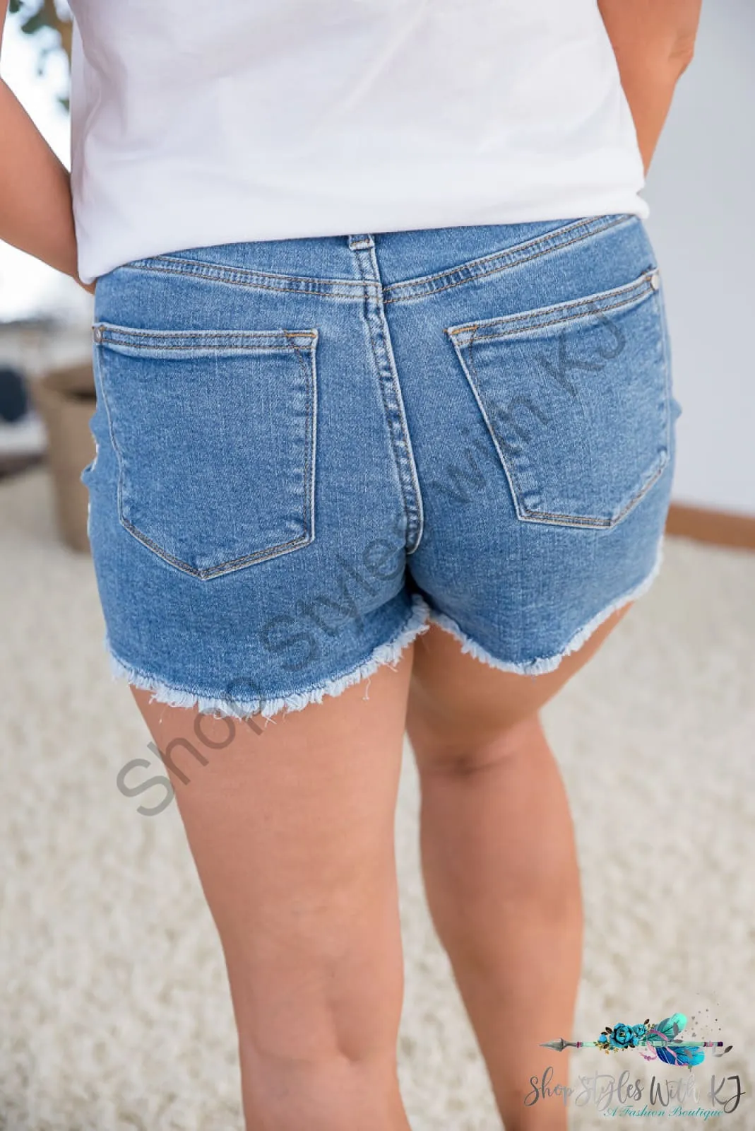 Follow the Stars Judy Blue Shorts