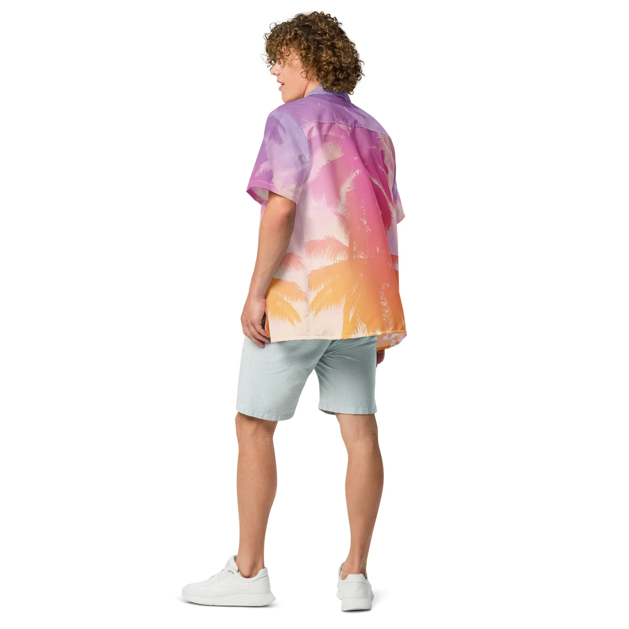 Humble Sportswear™ Men's Tropical Button Shirt