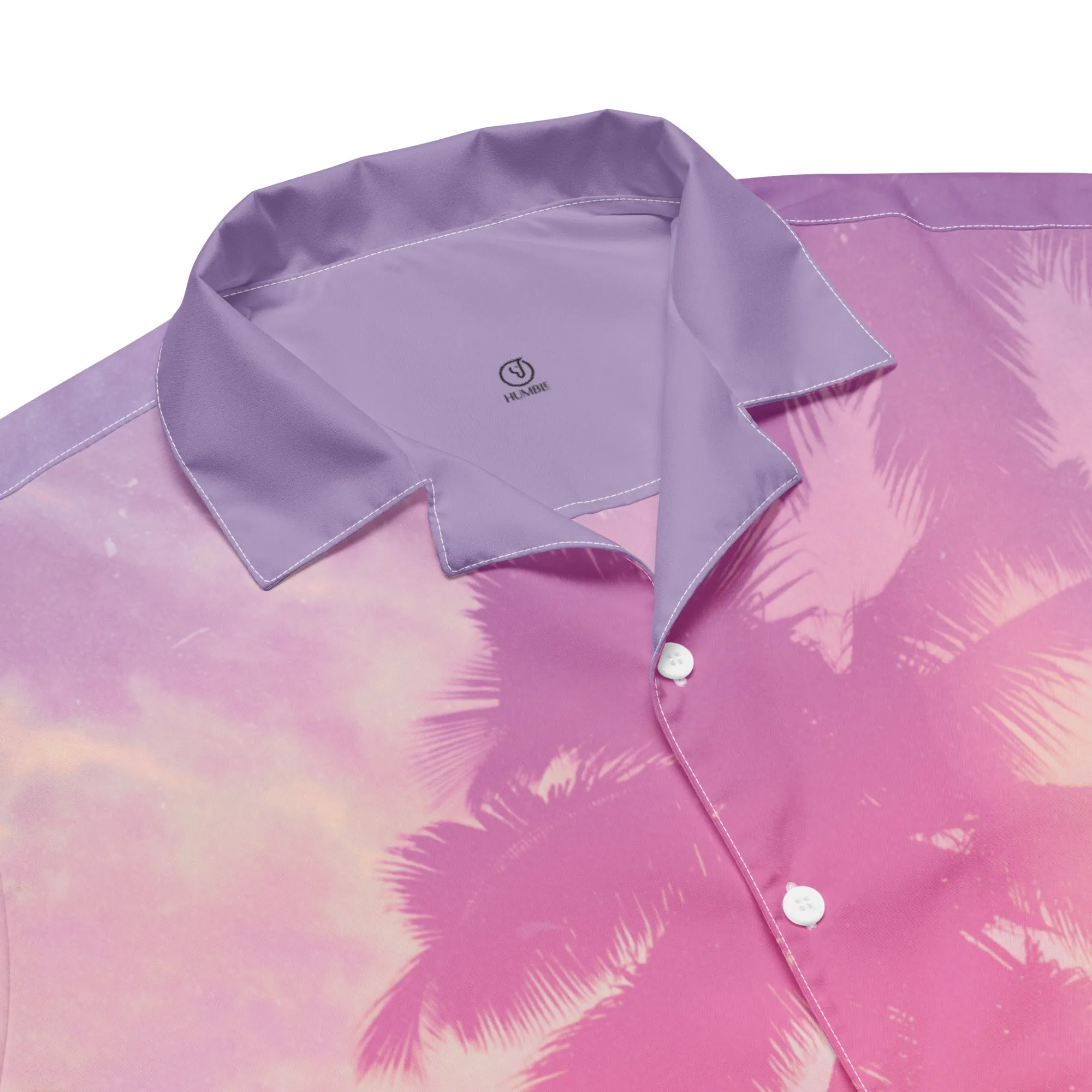 Humble Sportswear™ Men's Tropical Button Shirt