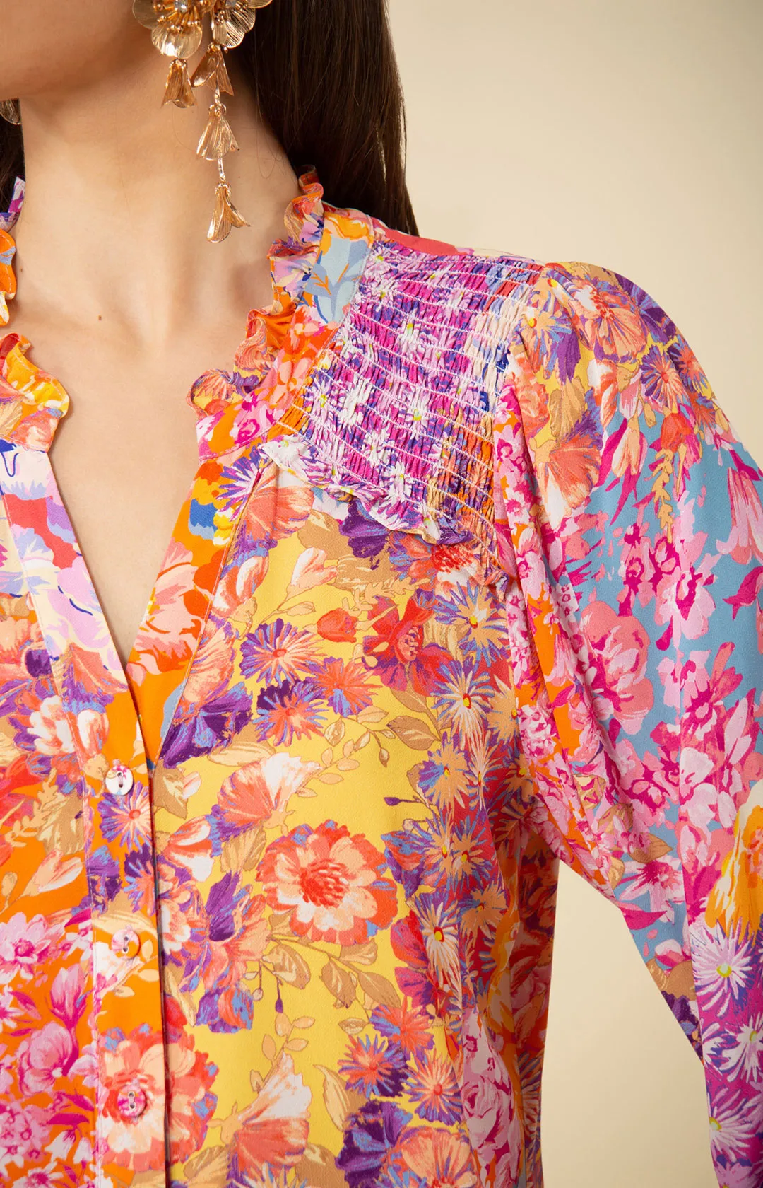 Lydia Button Down Top