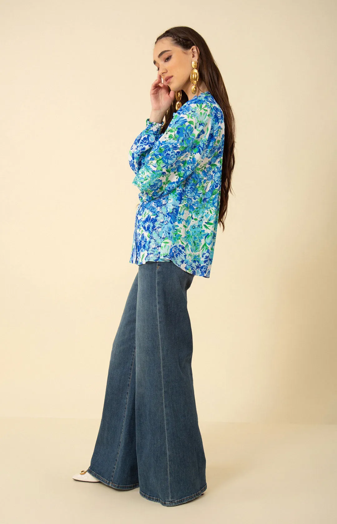 Lydia Button Down Top