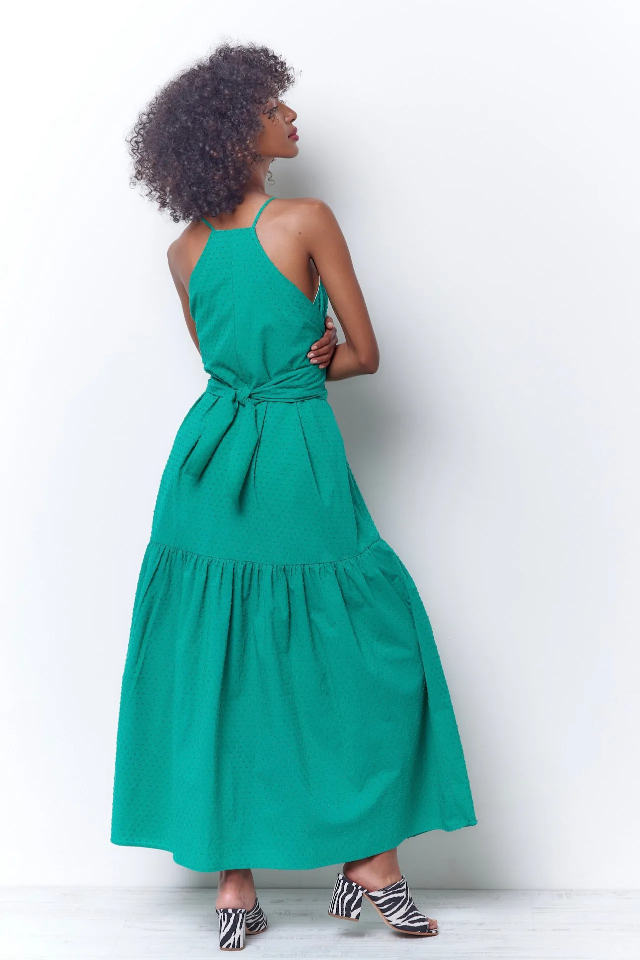 MATILDA Wrap Dress - Swiss