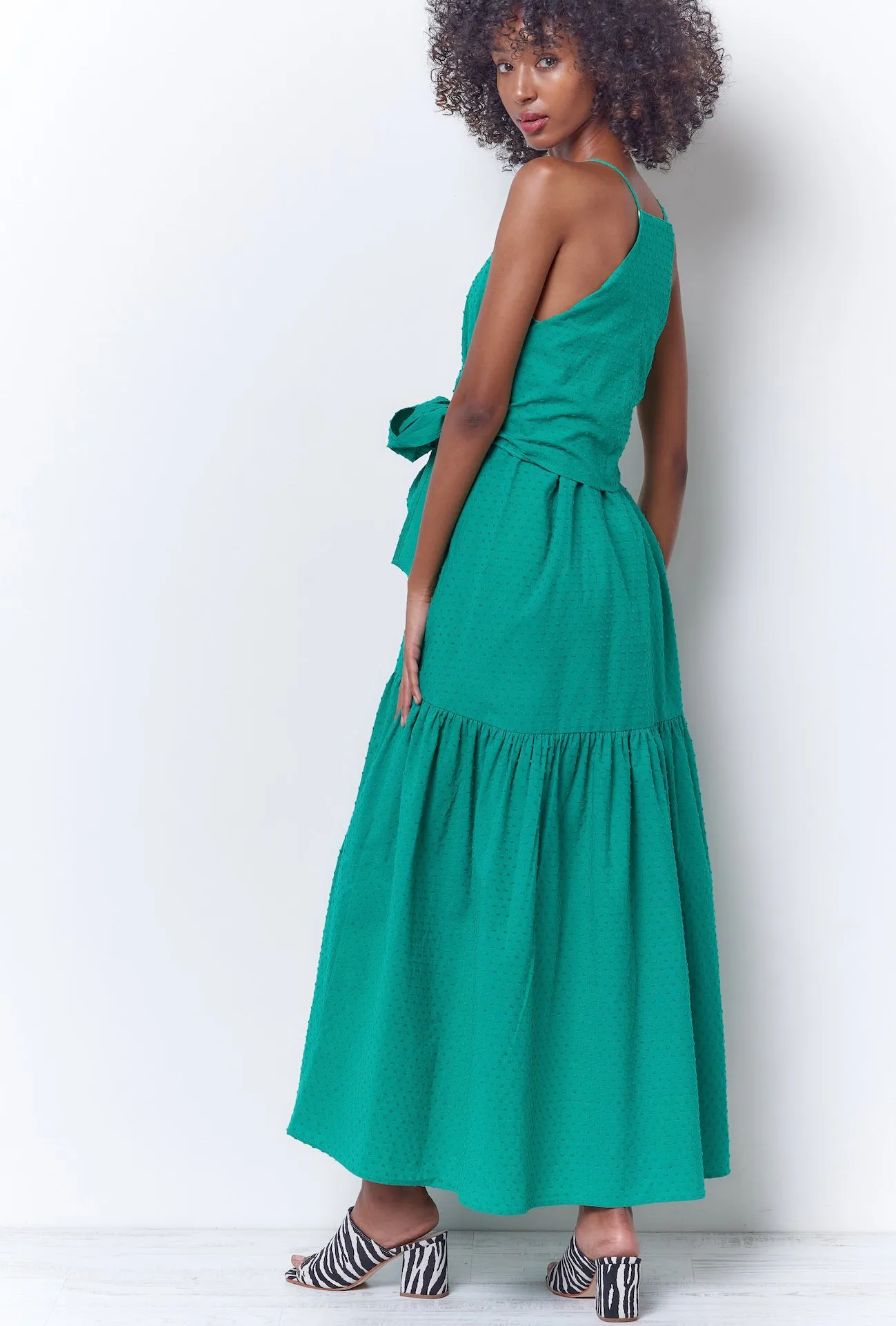 MATILDA Wrap Dress - Swiss