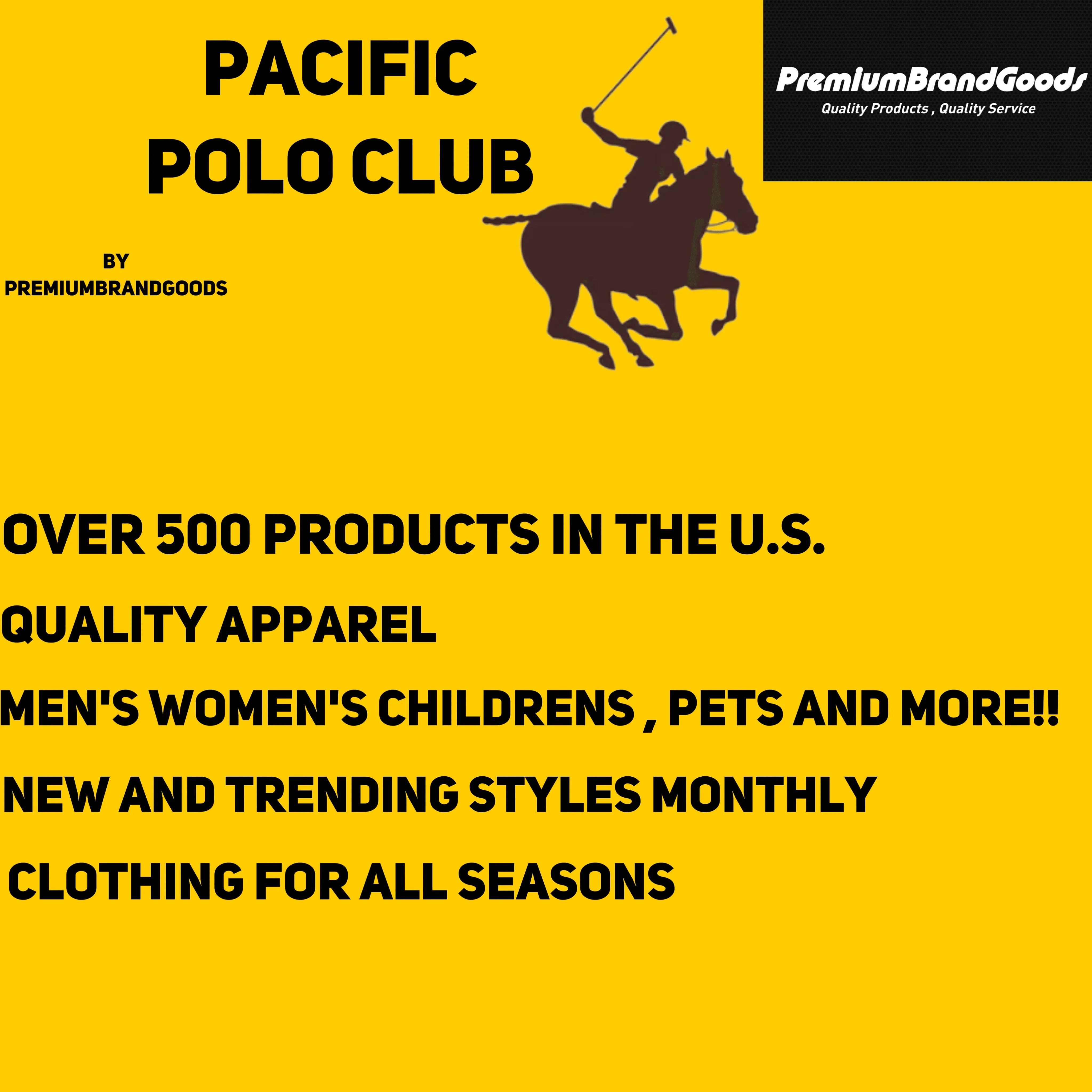 Pacific Polo Club Men's Shorts 4 Pack!