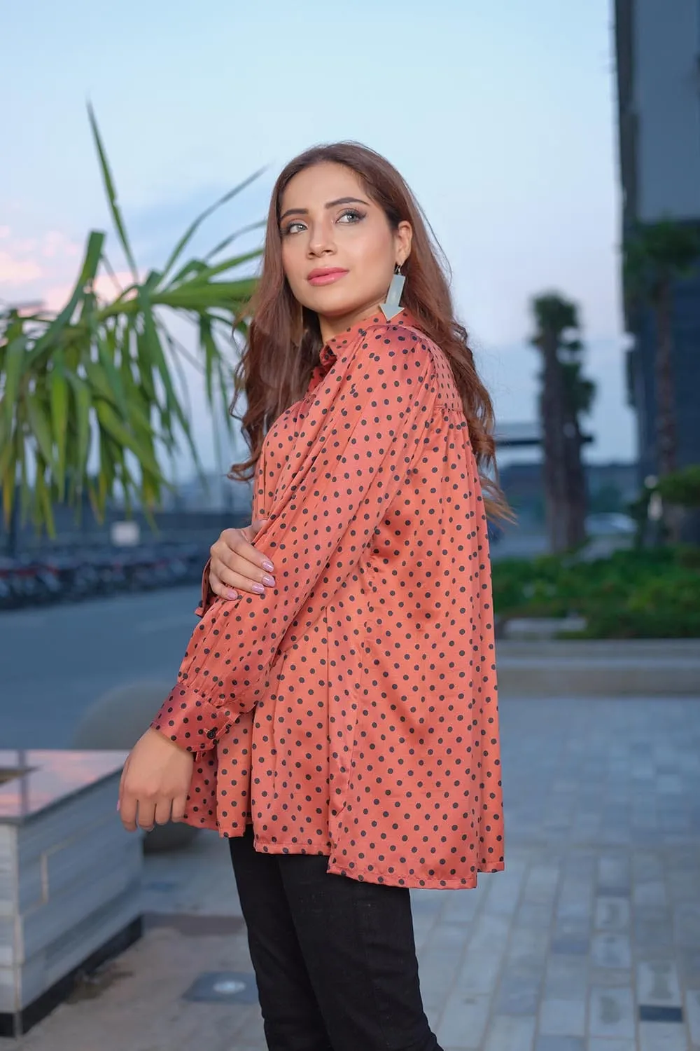 Silk Button Down