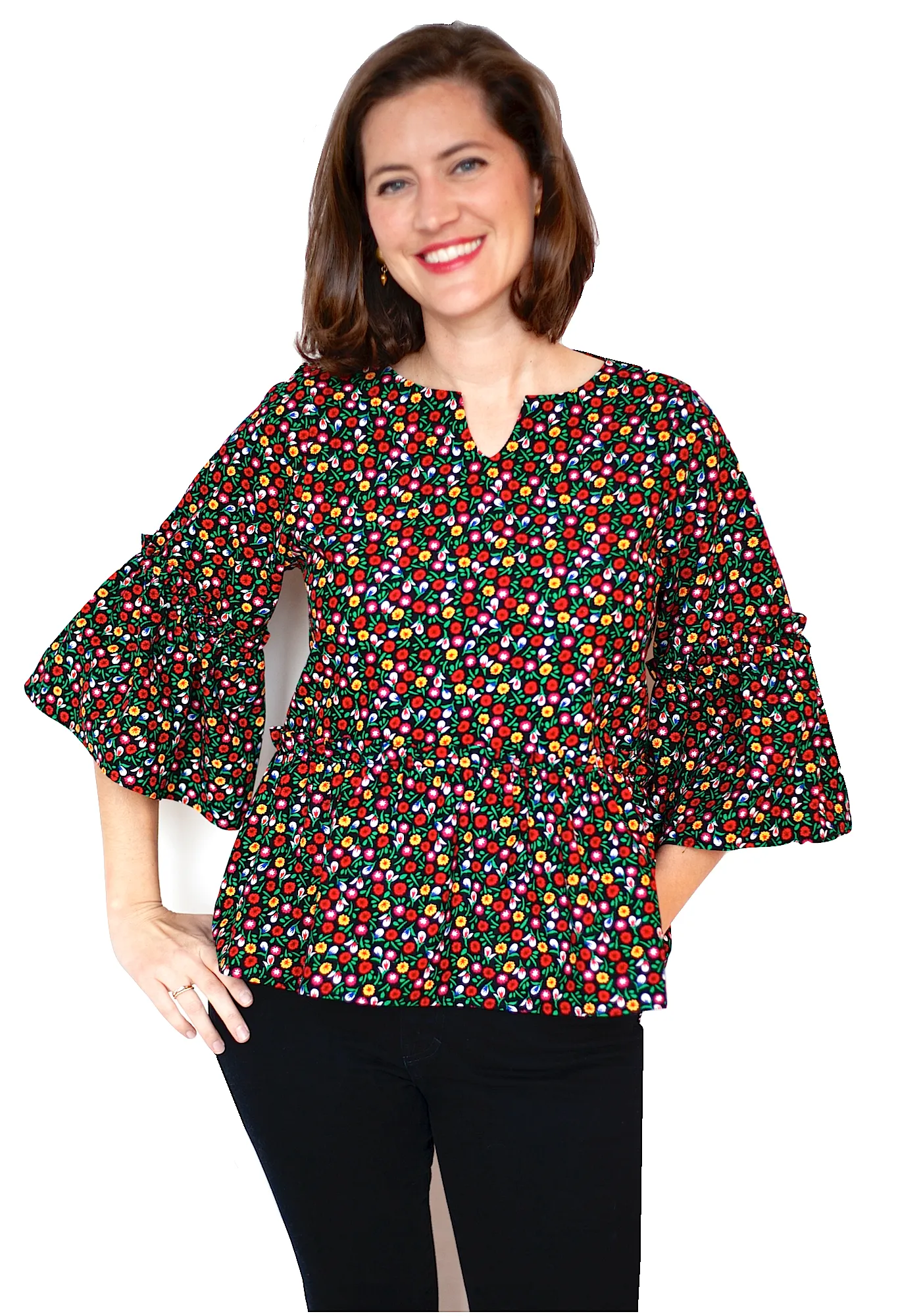 The Notched Peplum