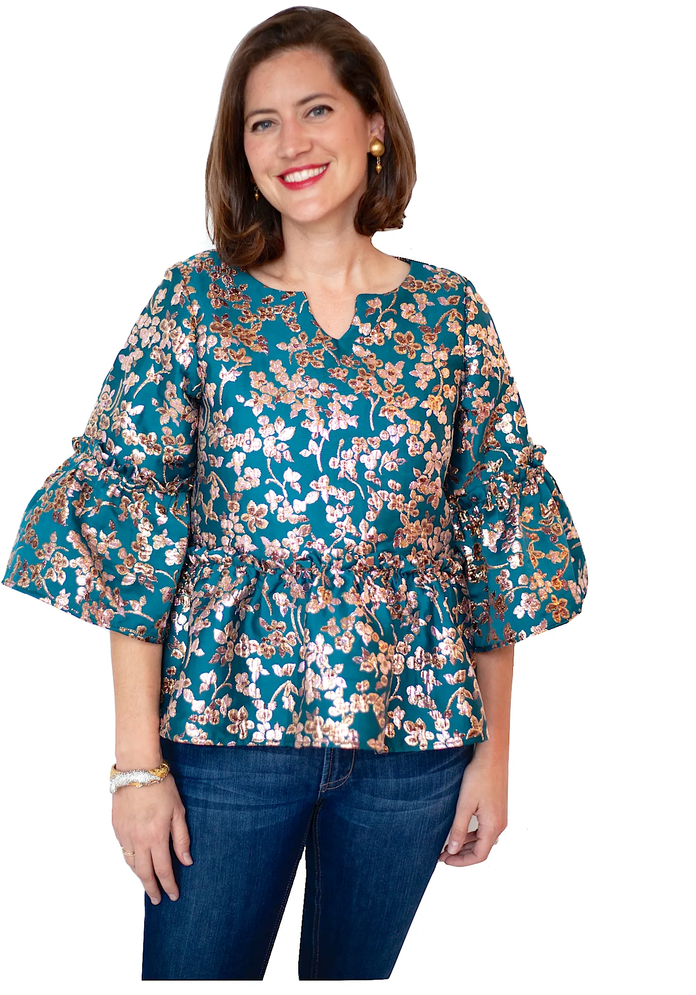 The Notched Peplum